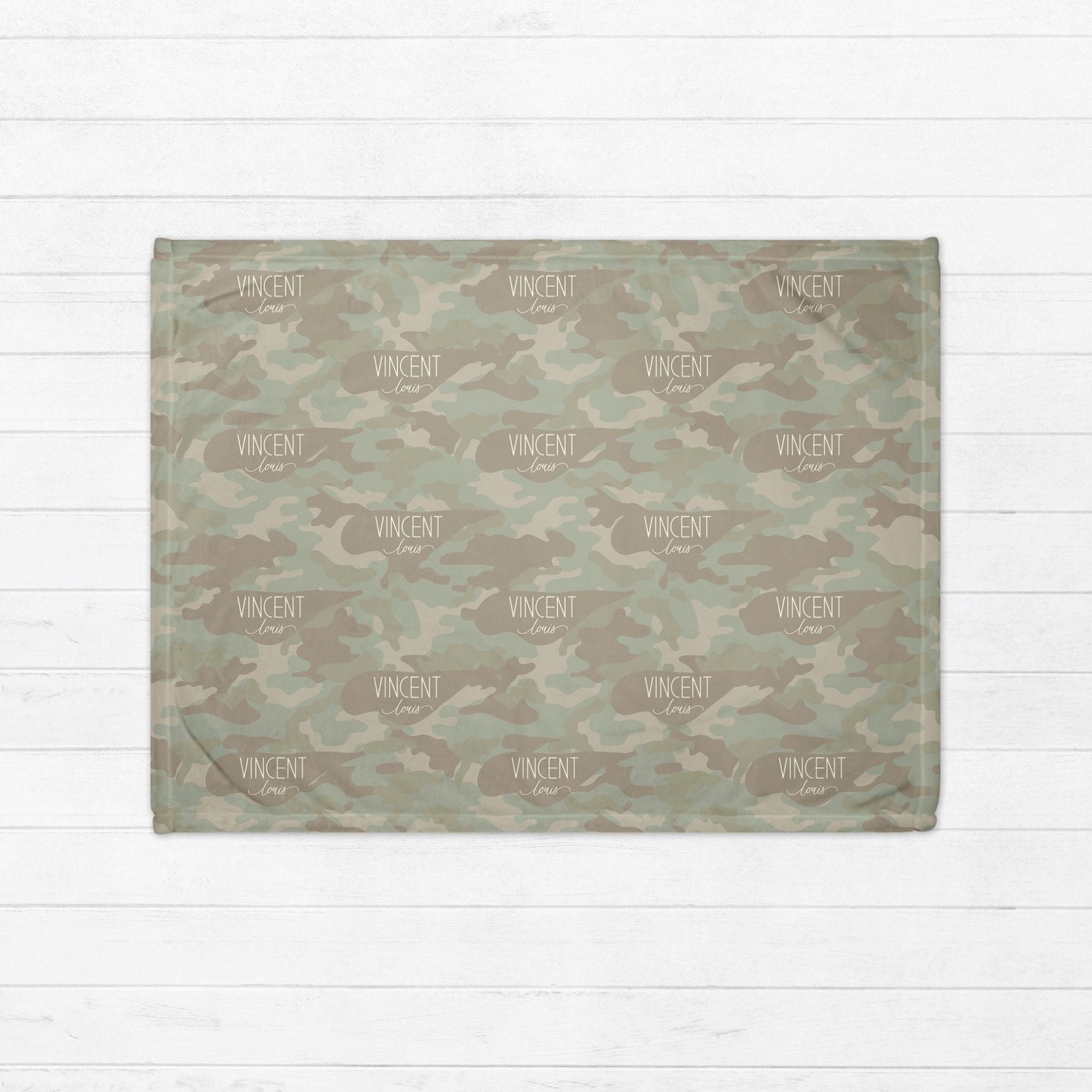 Soft Camo Baby Minky Blanket - Twinklette™