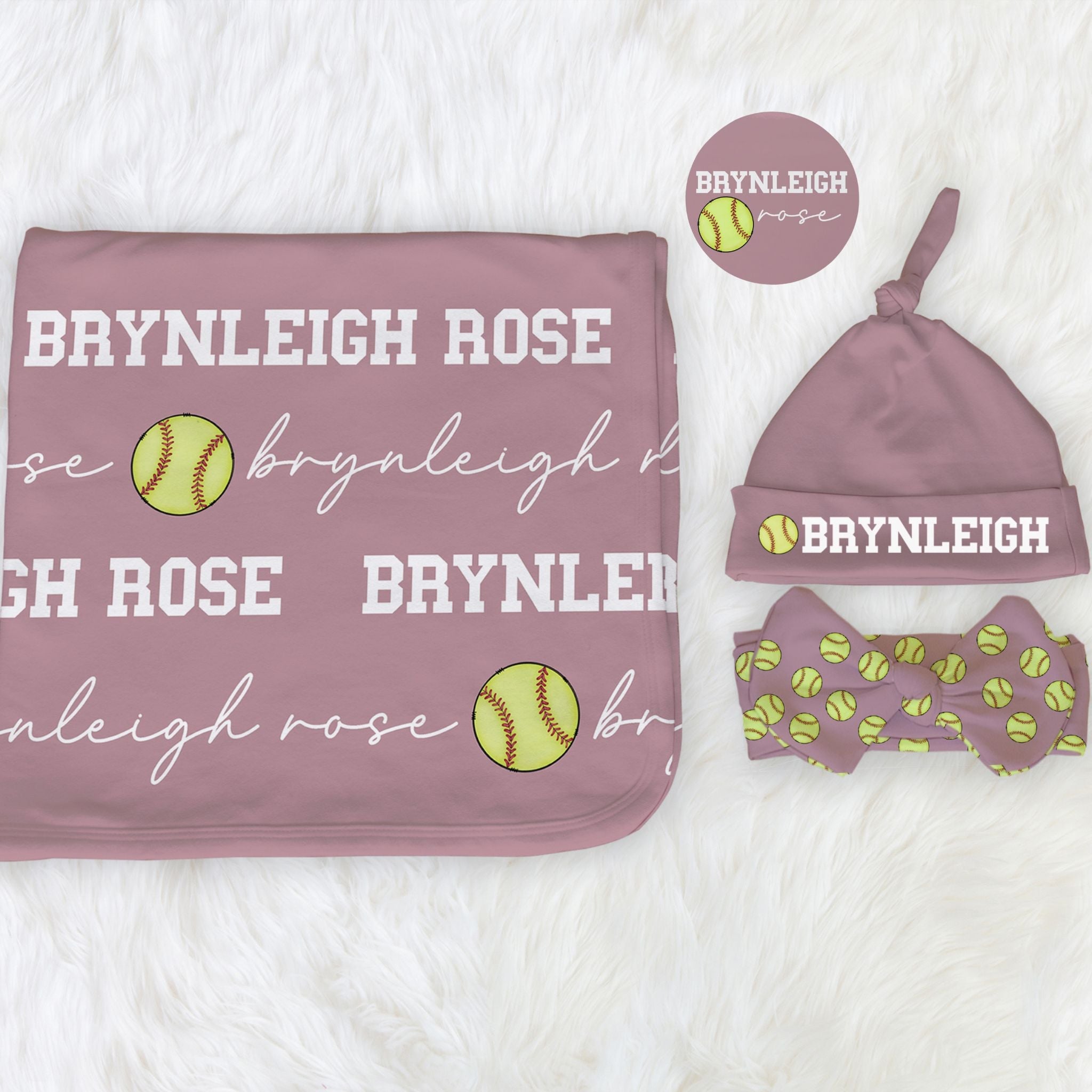 Softball Swaddle Set - Twinklette™