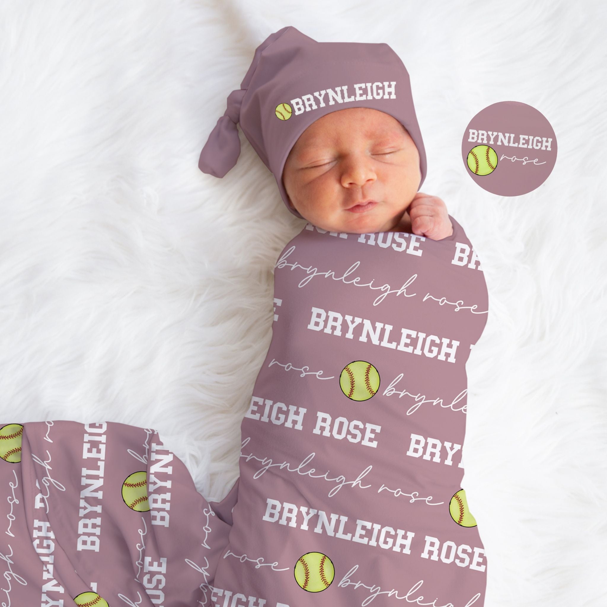 Softball Swaddle Set - Twinklette™