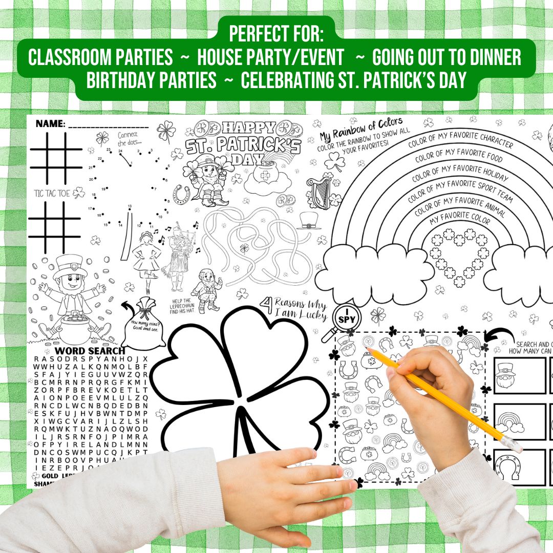 St. Patrick's Day Placemat - Twinklette™