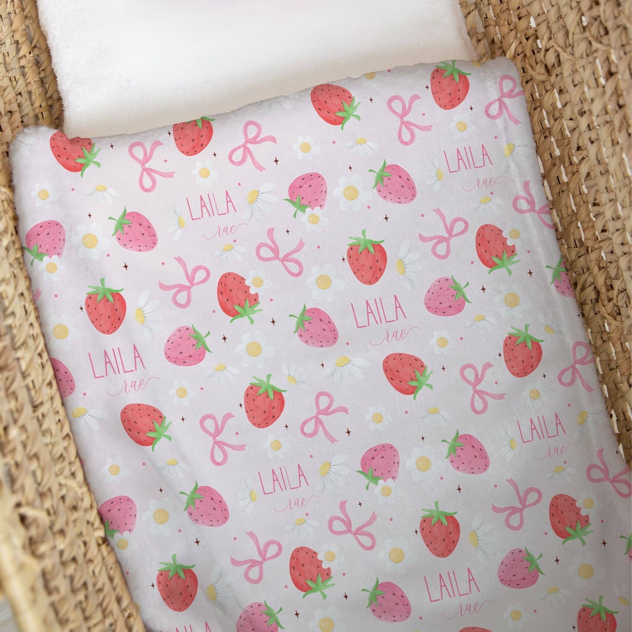 Strawberry Baby Swaddle - Twinklette™