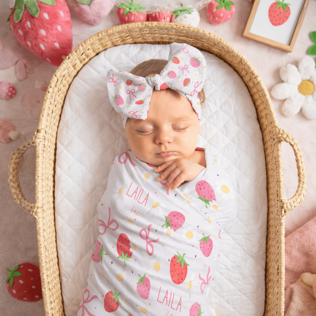 Strawberry Baby Swaddle - Twinklette™