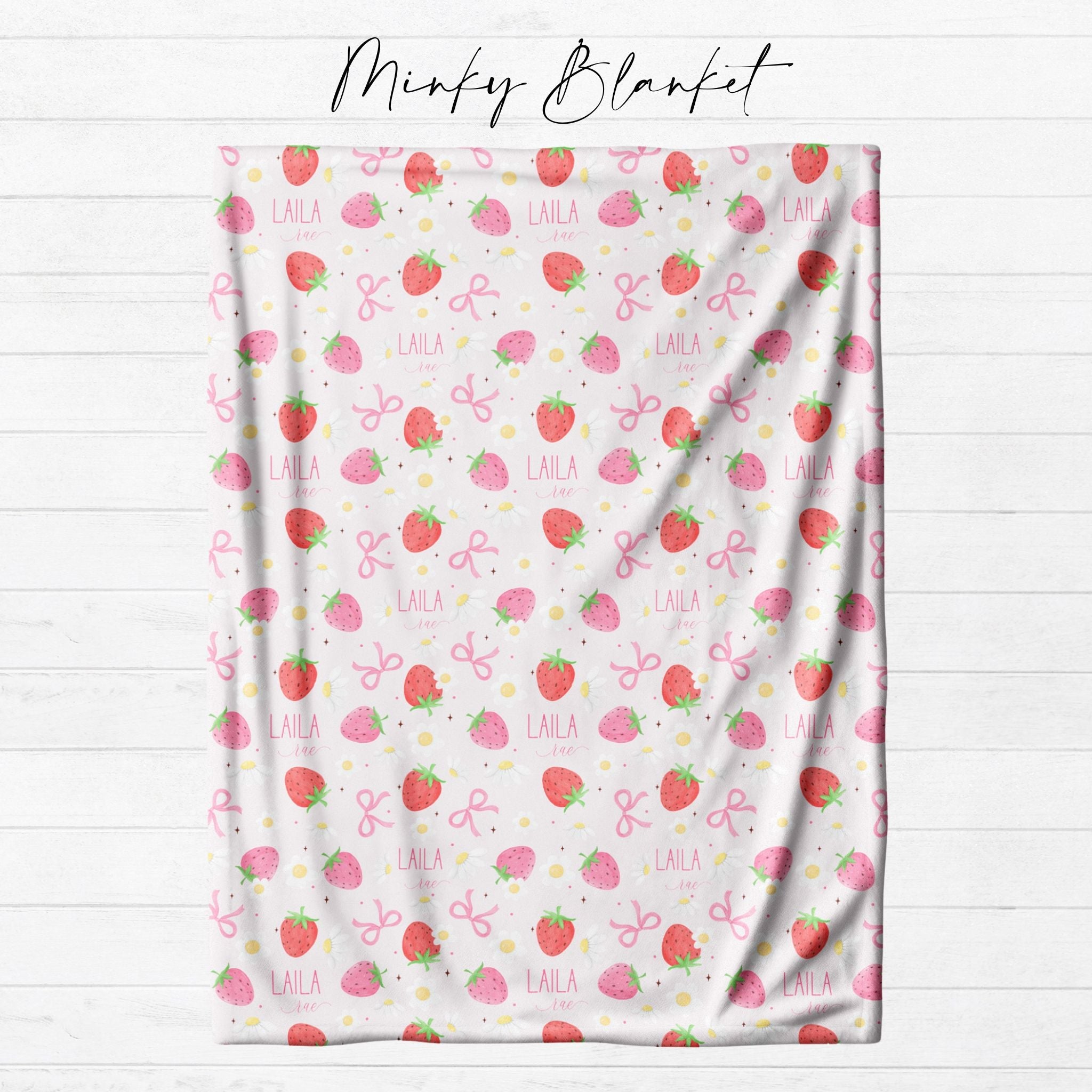 Strawberry Kids Blanket - Twinklette™