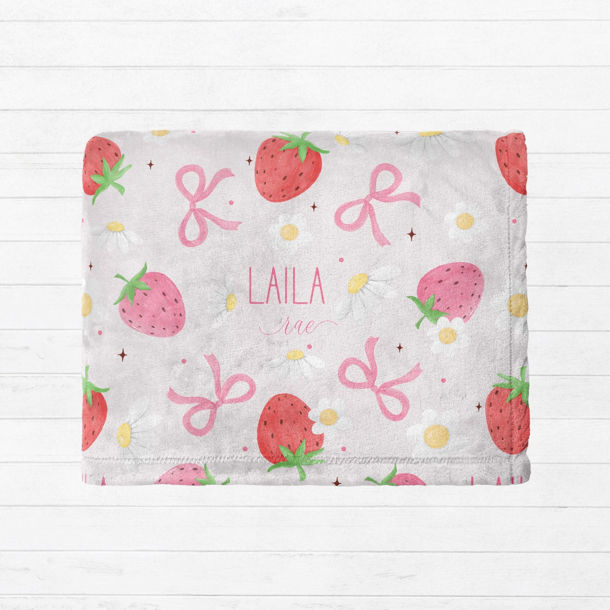 Strawberry Kids Blanket - Twinklette™