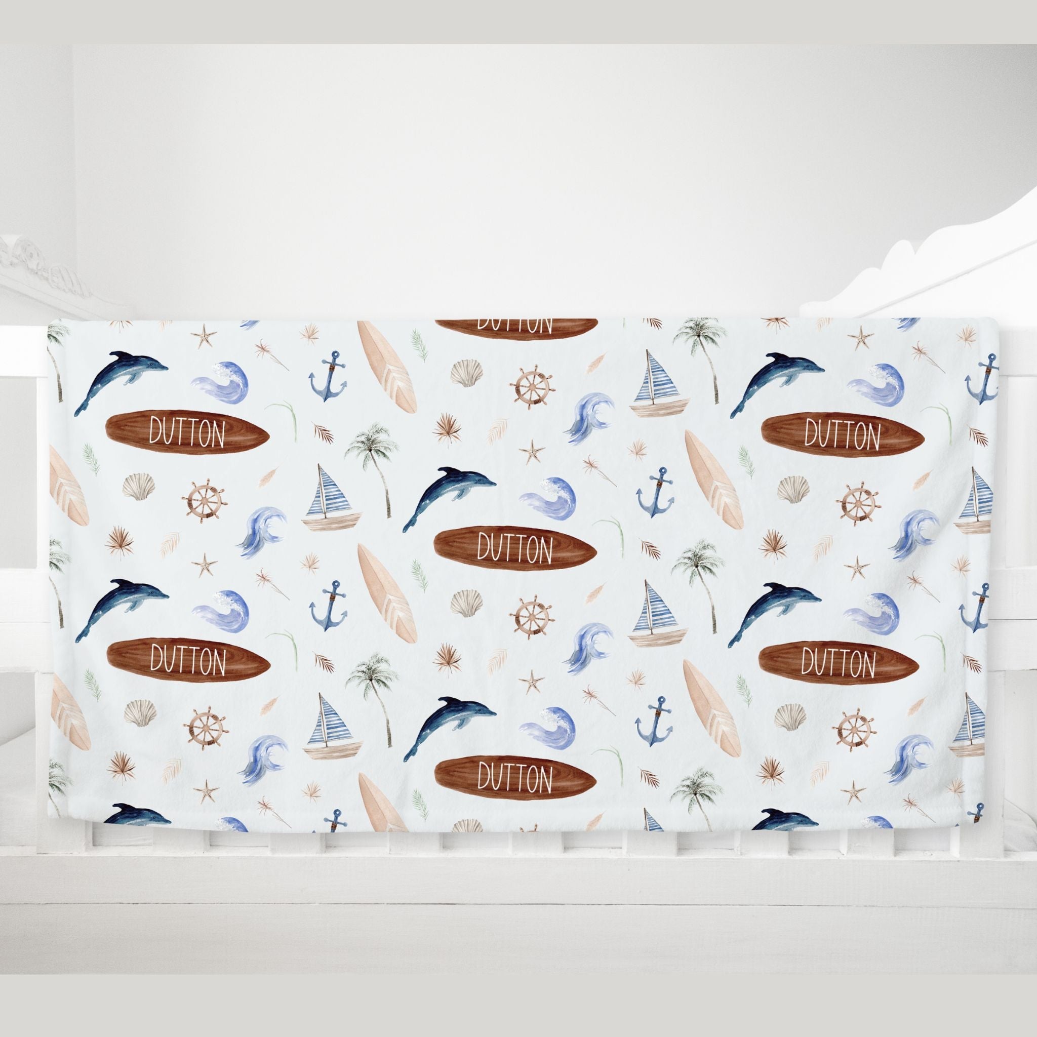 Summer Vibes Name Blanket - Twinklette™