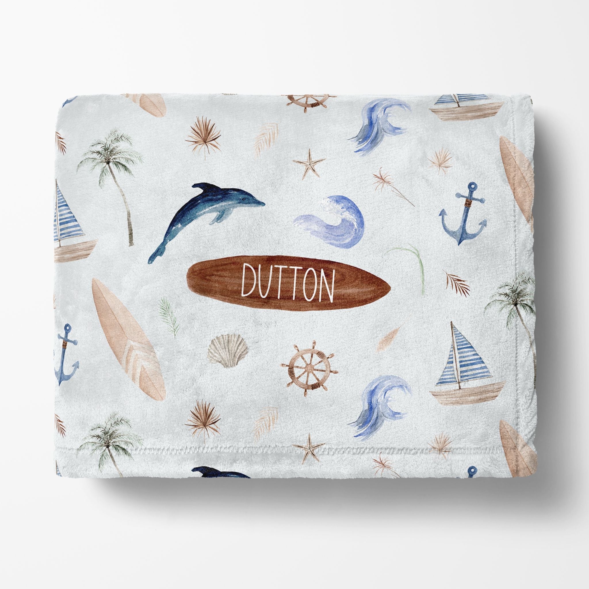 Summer Vibes Name Blanket - Twinklette™
