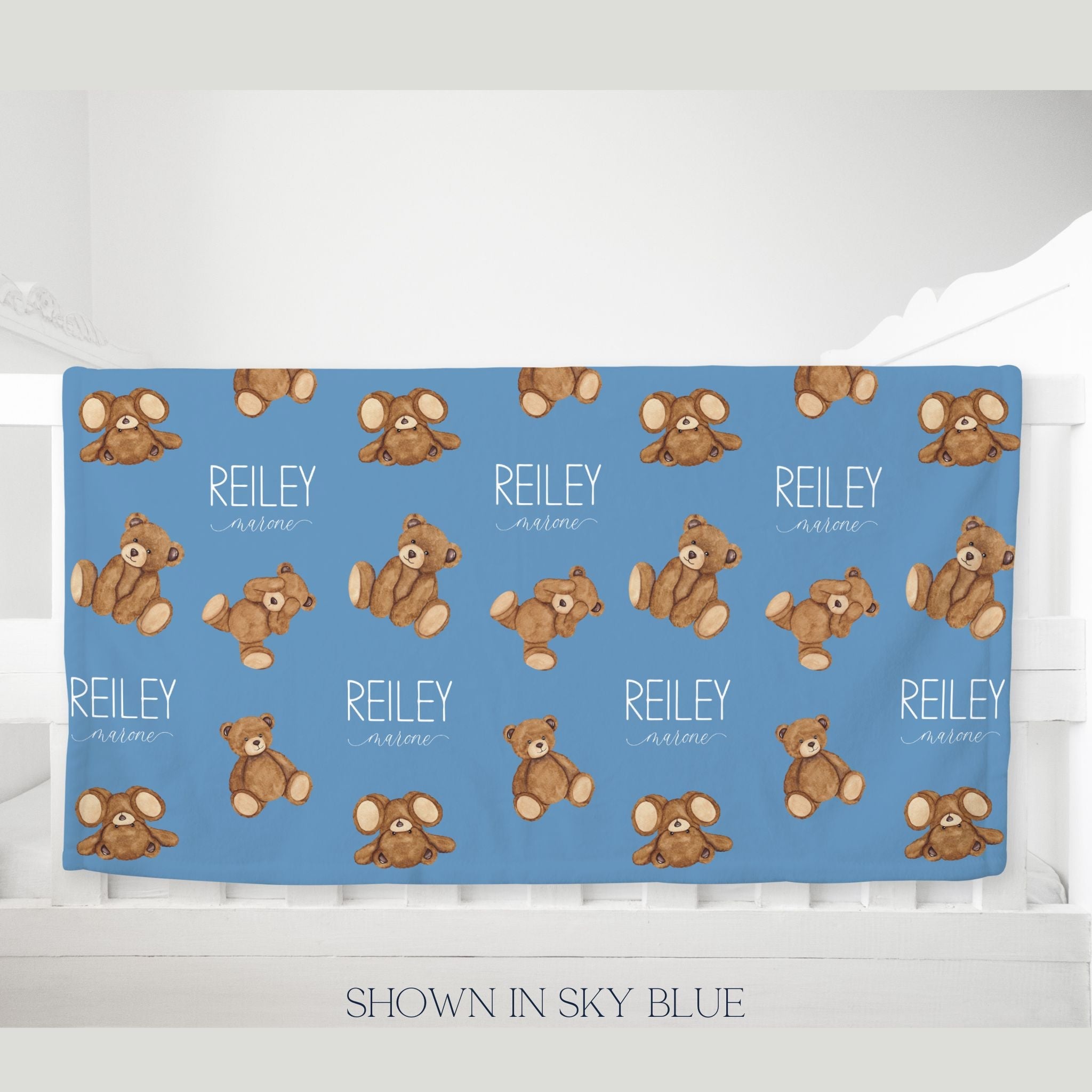 Teddy Bear Colored Swaddle Set - Twinklette™