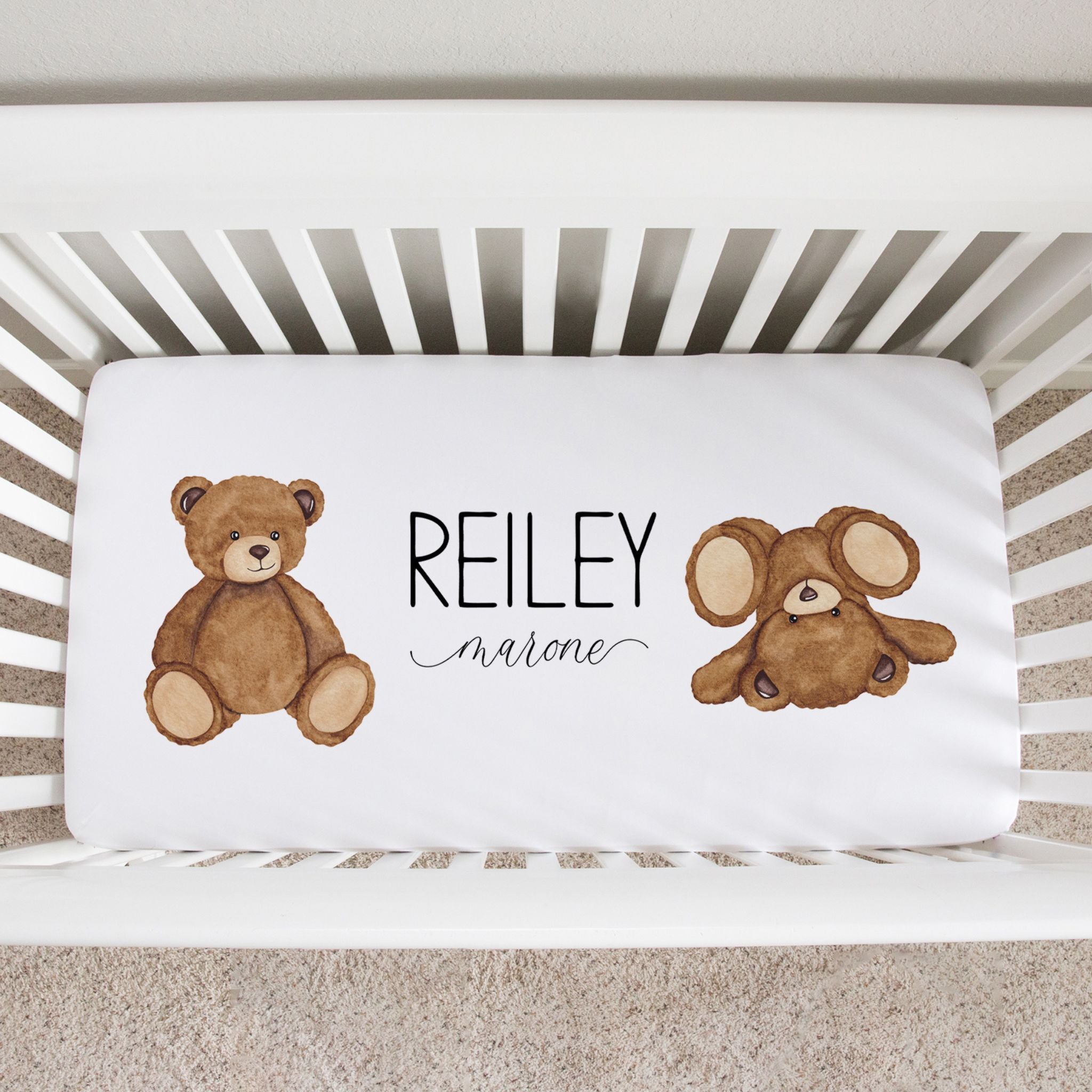 Teddy Bear Crib Sheet - Twinklette™