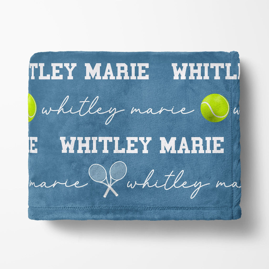 Tennis Name Blanket - Twinklette™