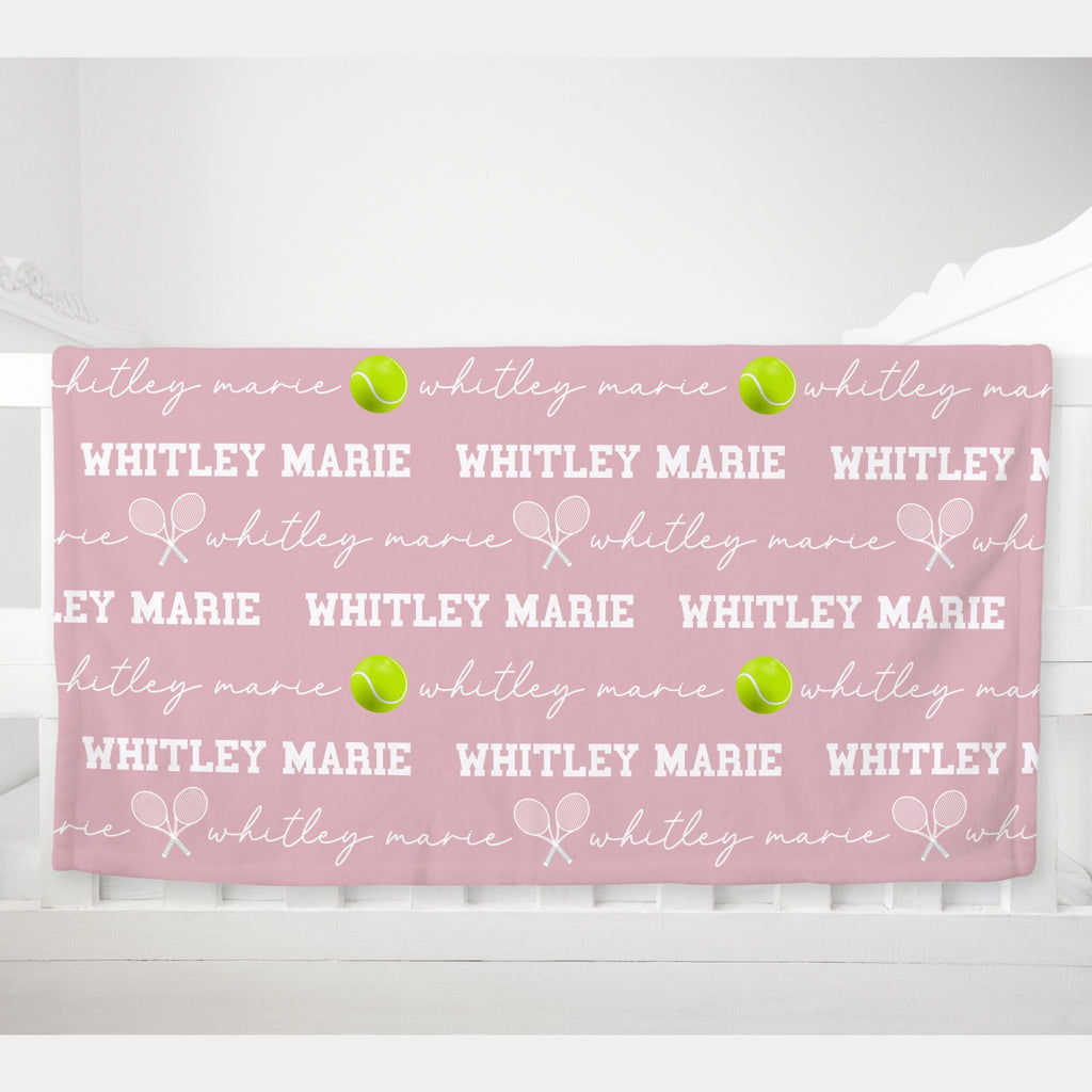 Tennis Name Blanket - Twinklette™