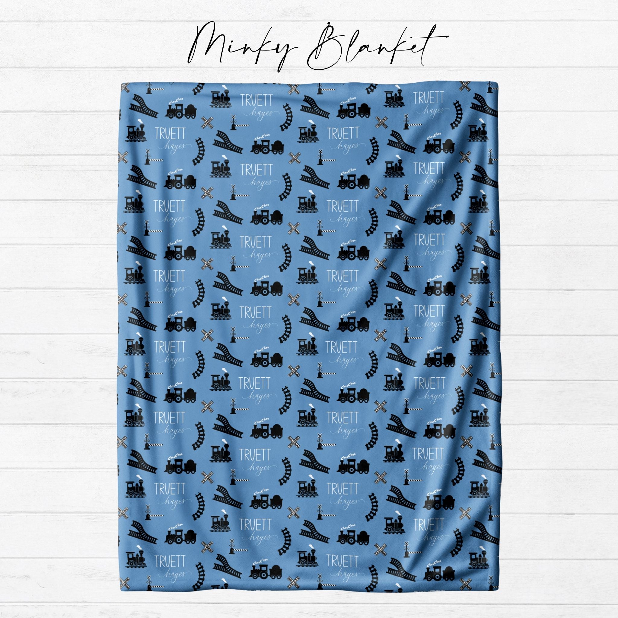 Train Kids Blanket - Twinklette™