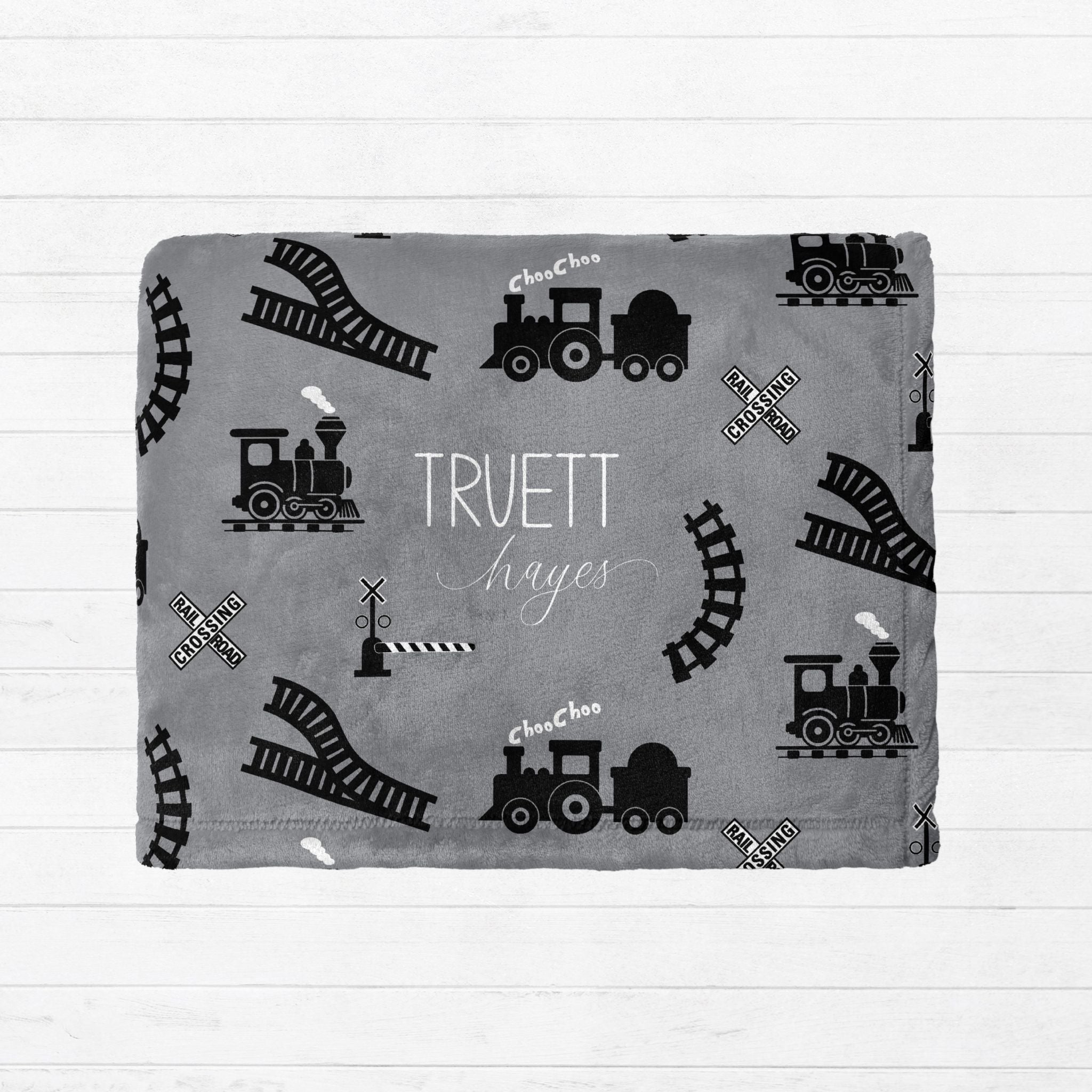 Train Kids Blanket - Twinklette™
