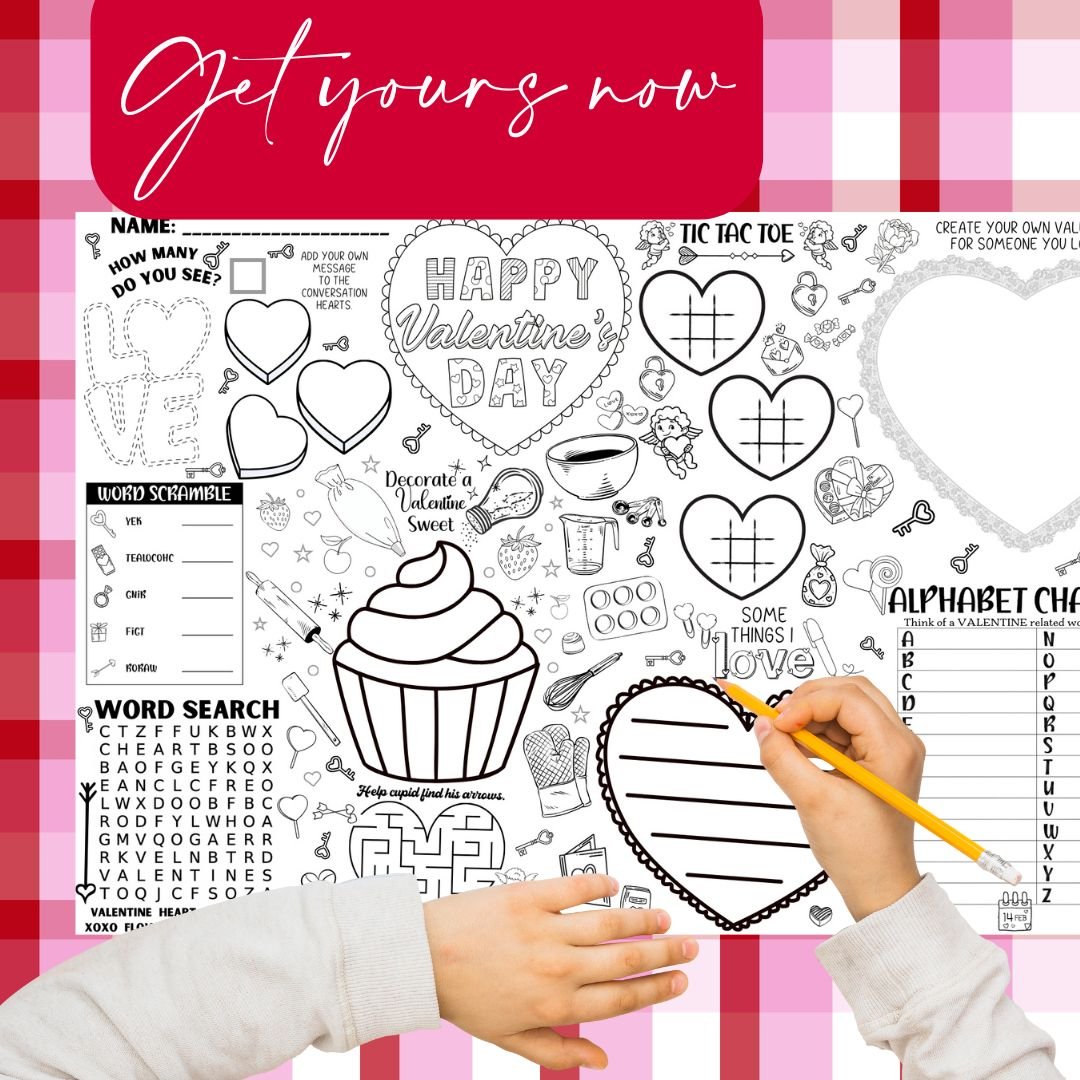 Valentine's Day Placemat - Twinklette™