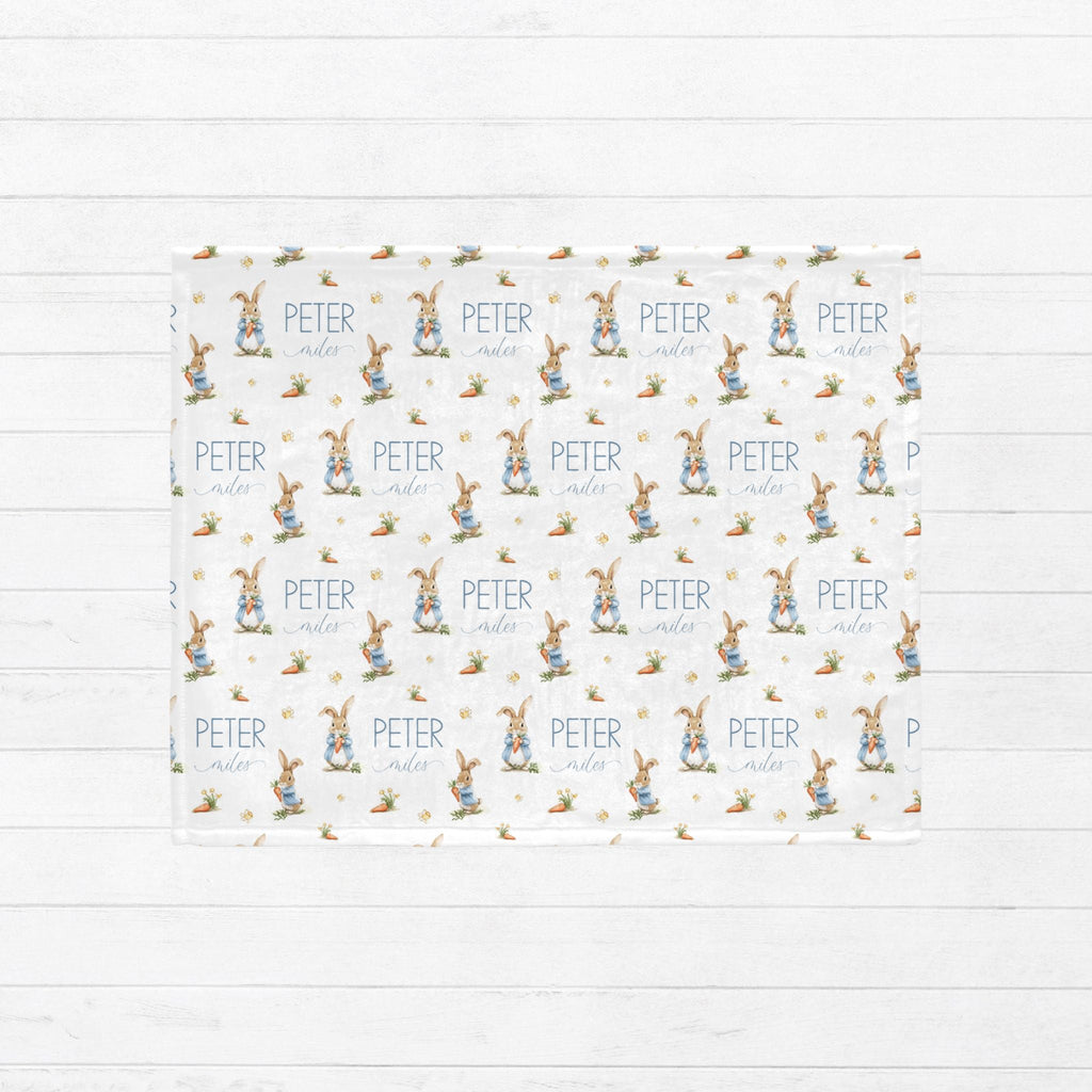 Vintage Rabbit Baby Minky Blanket - Twinklette™