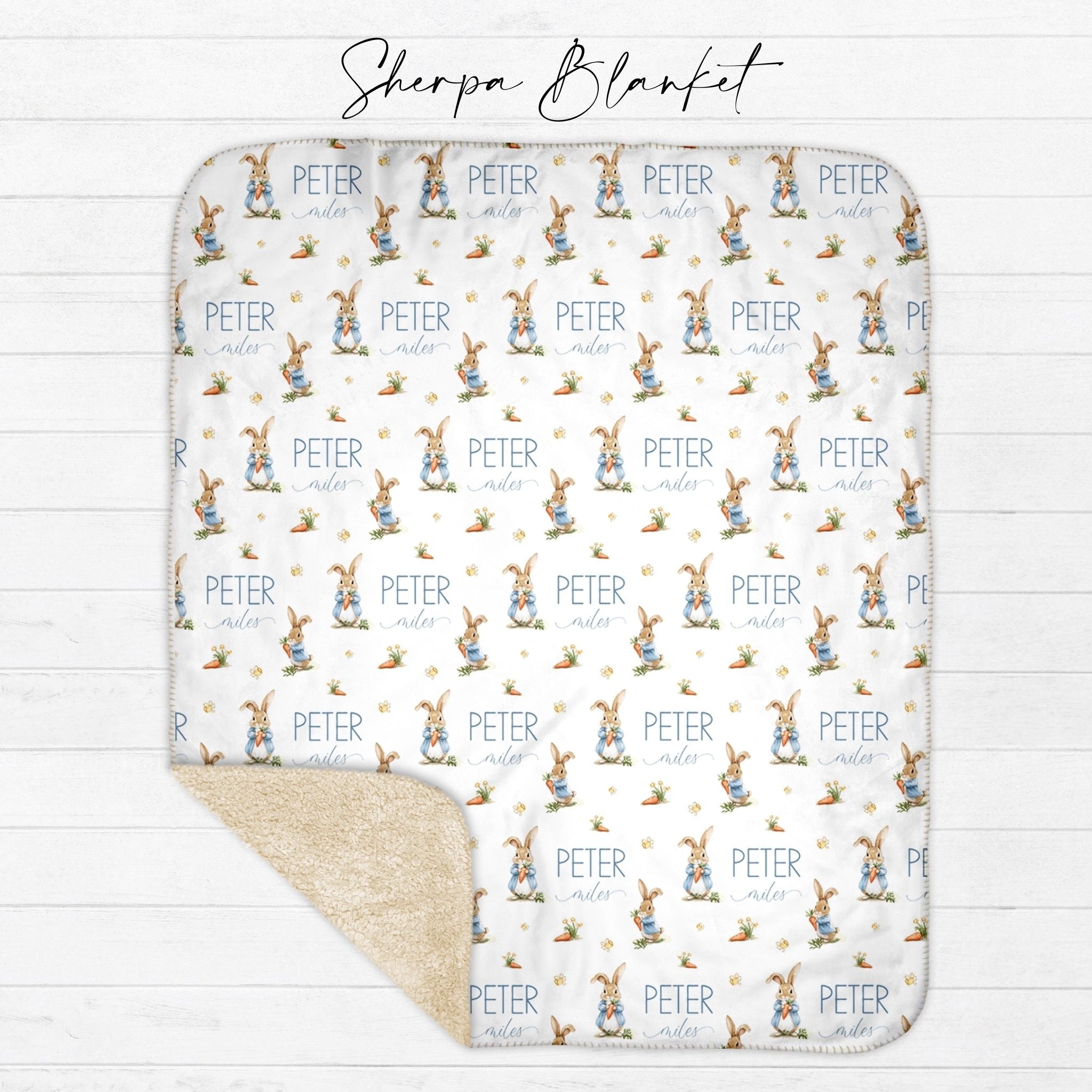 Vintage Rabbit Blanket - Twinklette™