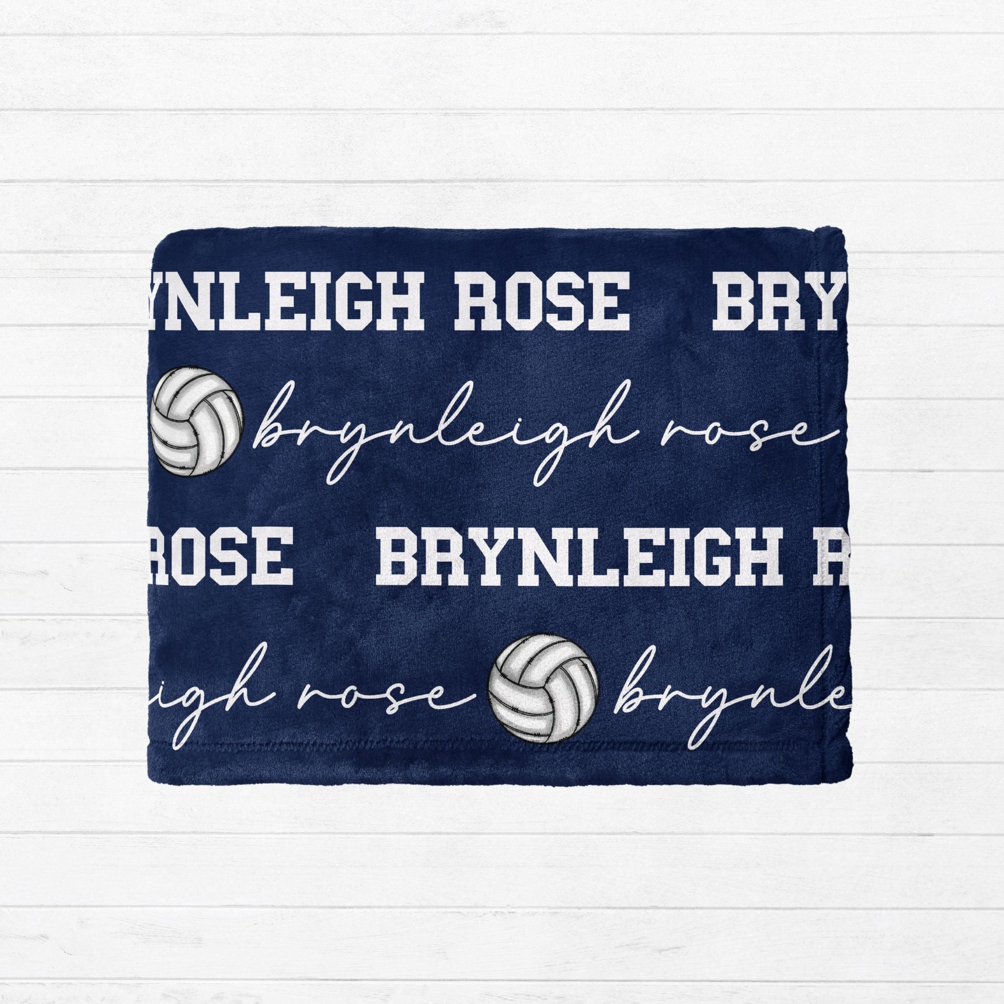 Volleyball Baby Minky Blanket - Twinklette™