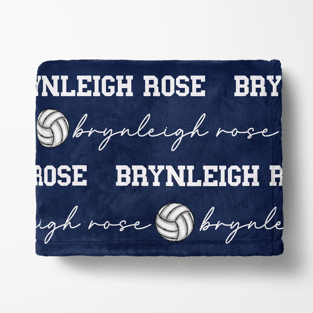 Volleyball Name Blanket - Twinklette™