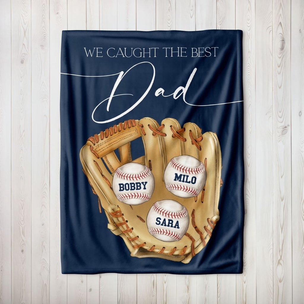 Baseball Dad Blanket
