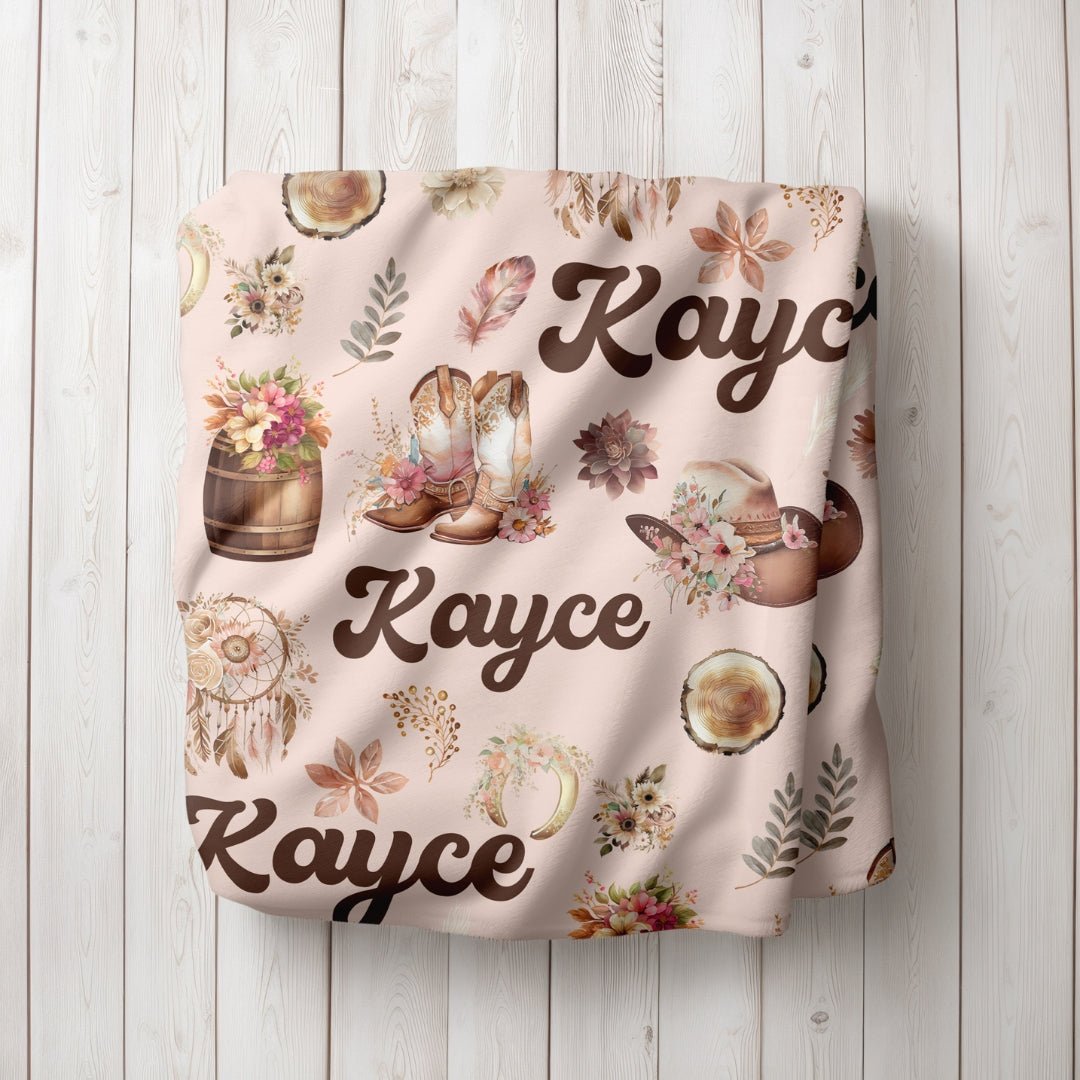 Western Cowgirl Blanket - Twinklette™