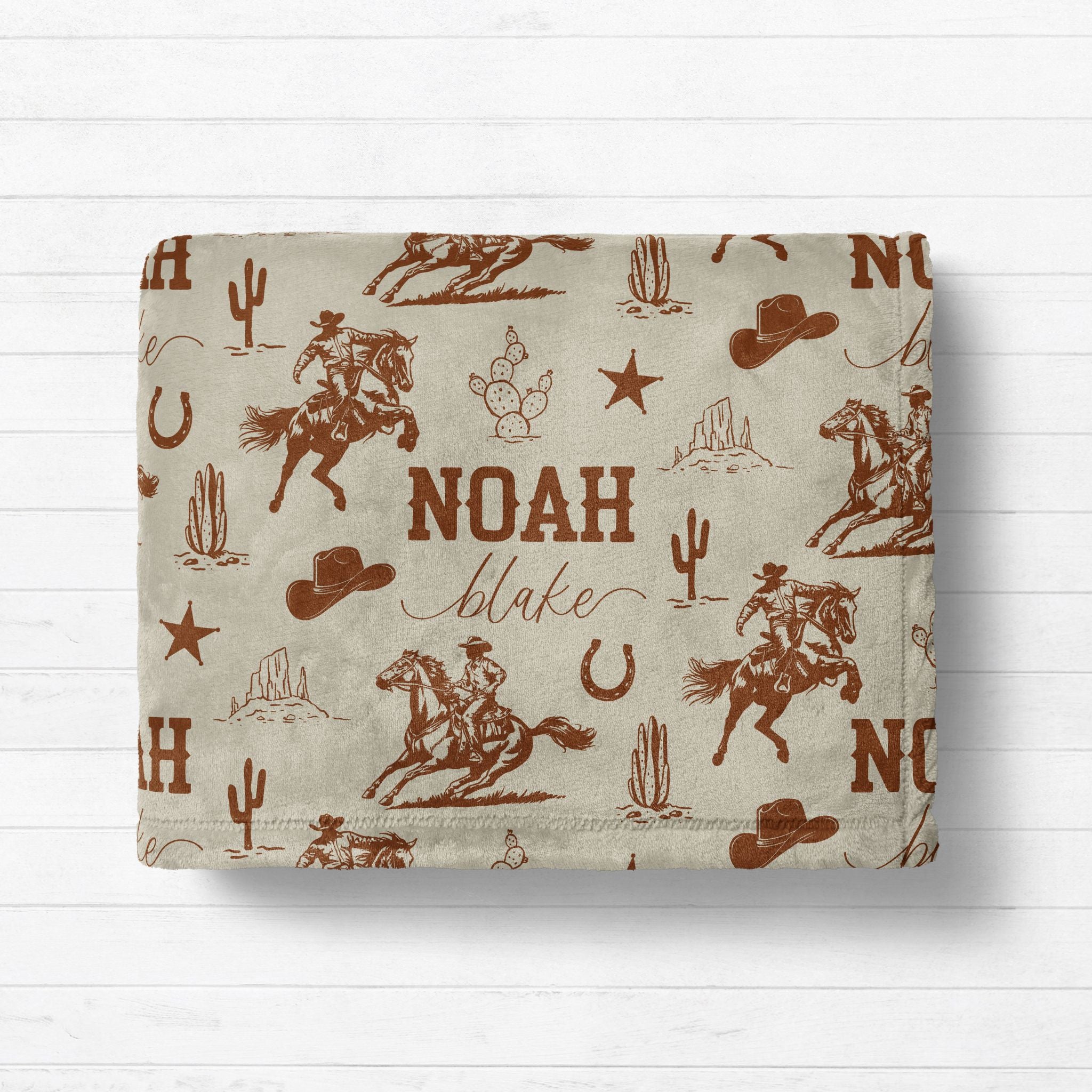 Western Kids Blanket