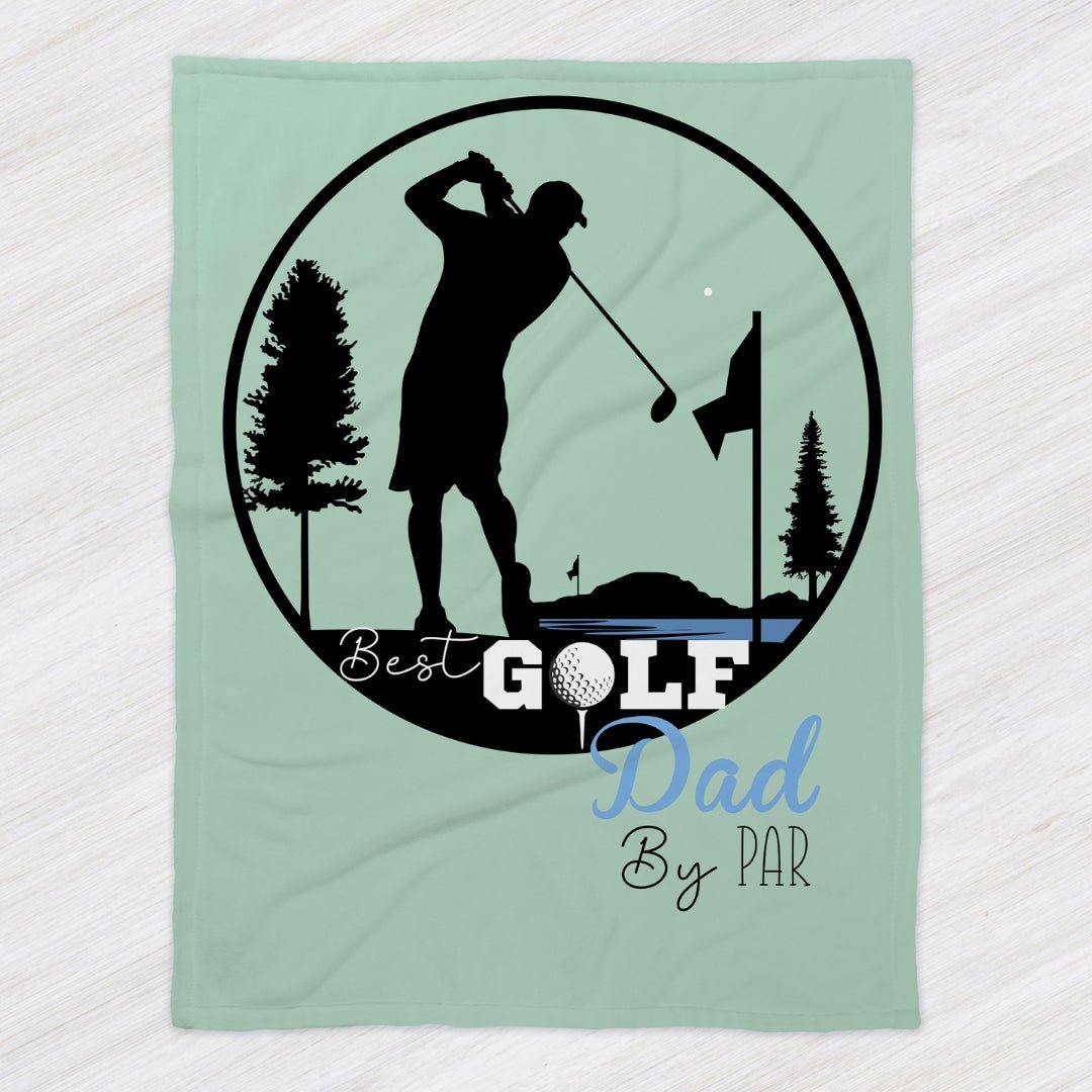 Best Golf Dad by PAR Blanket - Twinklette