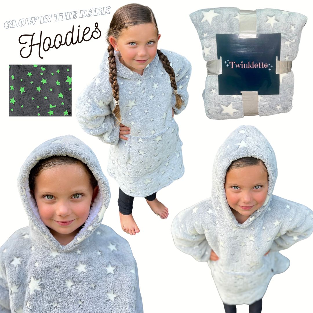Glow In The Dark Youth Hoodie - Twinklette