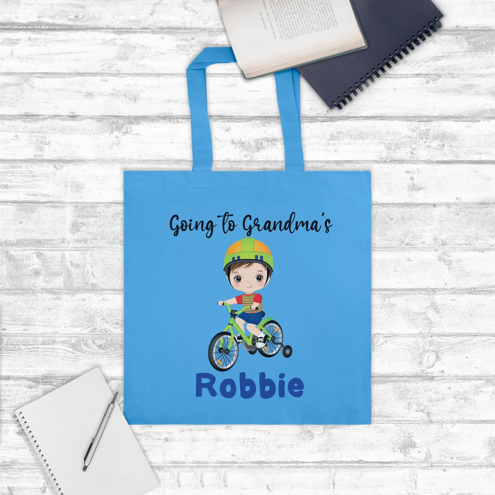 Going to Grandma's Boy Tote - Twinklette