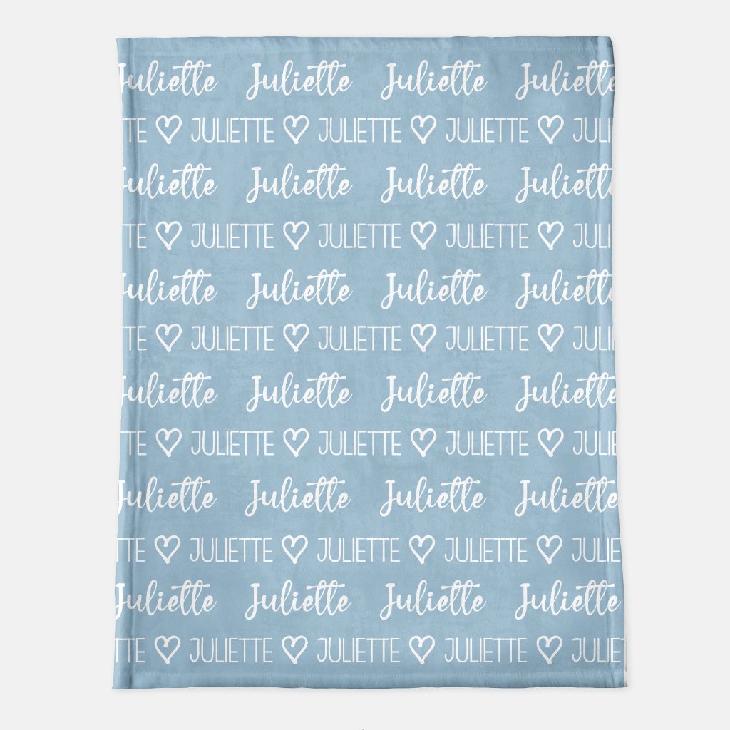 Love My Name Blanket - Twinklette