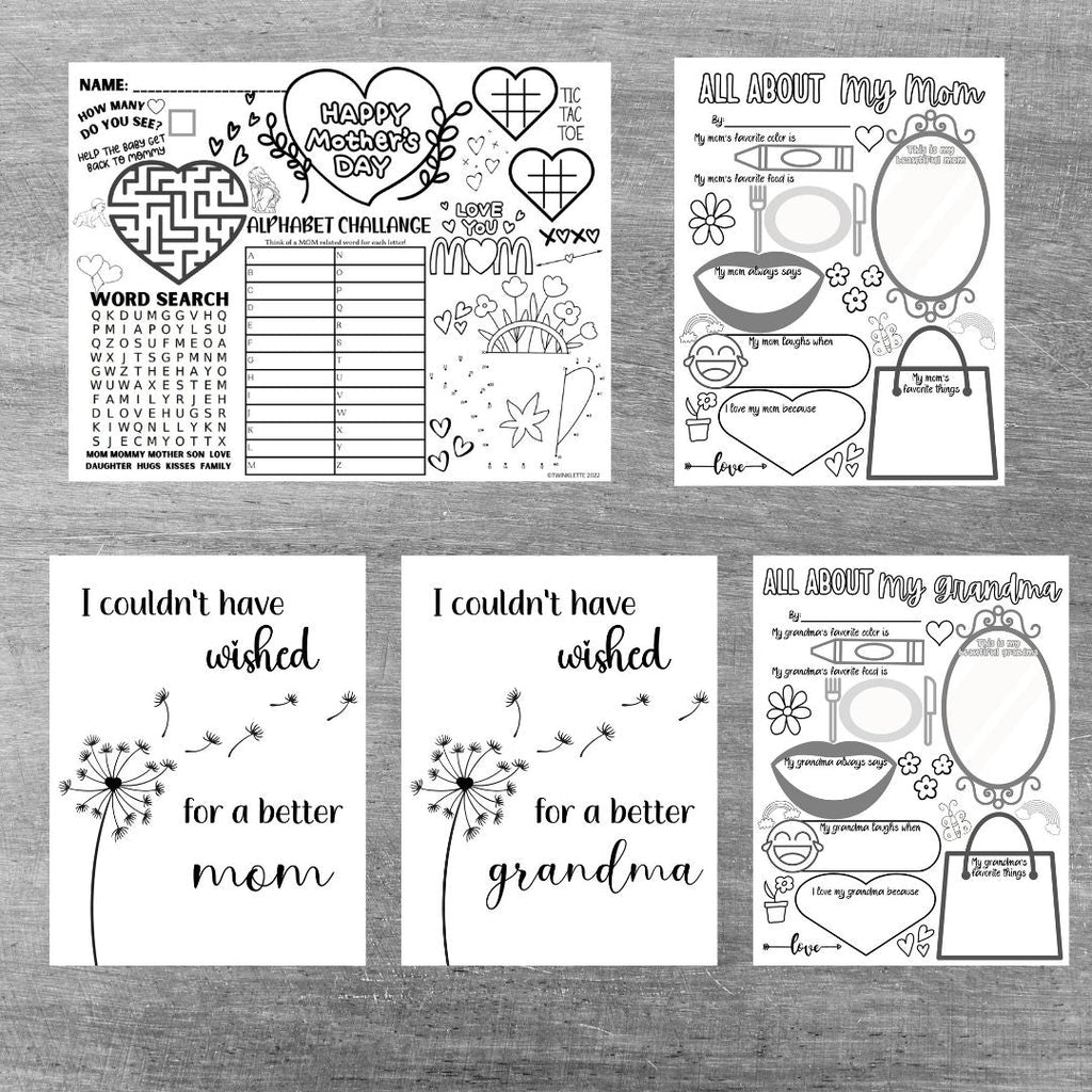 Mother's Day Craft Bundle - Twinklette
