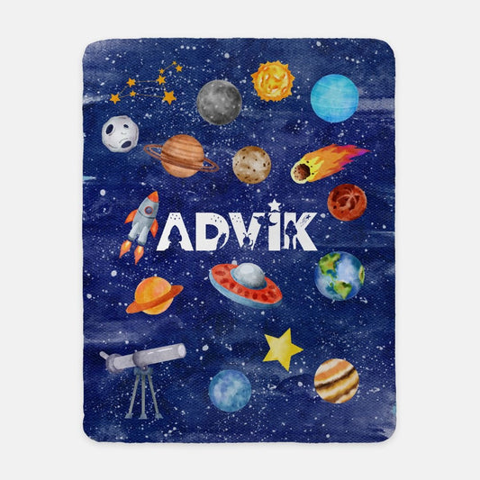 Space Sherpa Blanket - Twinklette